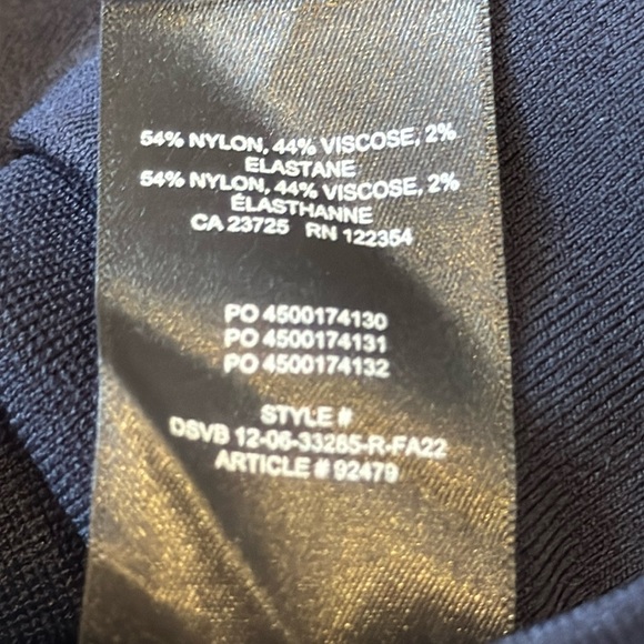 NWT Ten by Babaton Women’s Navy Flare Pants Size Small - Picture 7 of 7